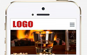 (自适应移动端)水墨风响应式酒业网站源码 白酒酿制生产网站模板 pbootcms模板