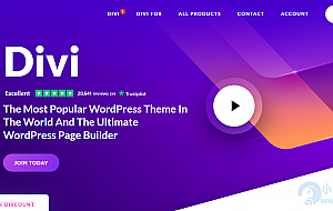 WordPress多功能主题–Divi主题 Divi Theme v4.24.1 破解版免费下载