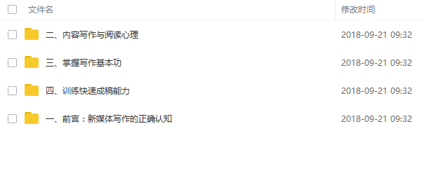 【自媒体写作】跟大神学新媒体写作技巧（四大部分）录音+文档-琪琪源码网