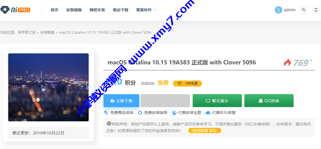 wordpress主题Ripro下载信息美化插件-琪琪源码网