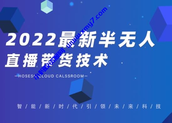 禾兴社·2022最新抖音半无人直播带货技术及卡直播广场玩法，价值699元-琪琪源码网