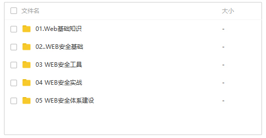 web安全工程师 白帽子黑客训练营全套视频教程-琪琪源码网
