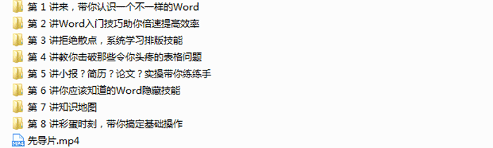Word高效指南52集高清视频-琪琪源码网