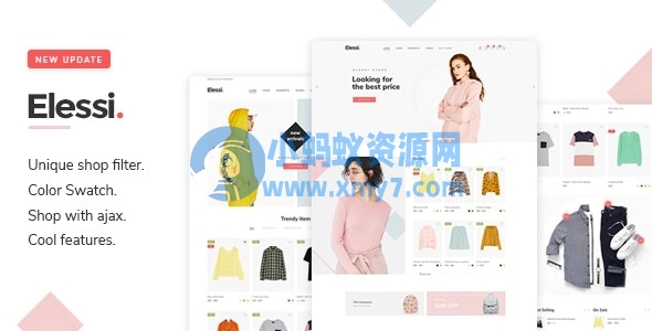 Elessi–Ajax极简风多功能商城WordPress主题[更至v4.4.0]-琪琪源码网