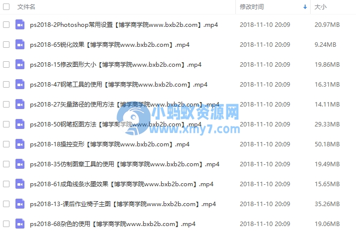 ps教程最新版ps学习教程价值800元（73课）-琪琪源码网