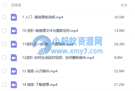 FCPX从入门到大神剪辑教程-琪琪源码网