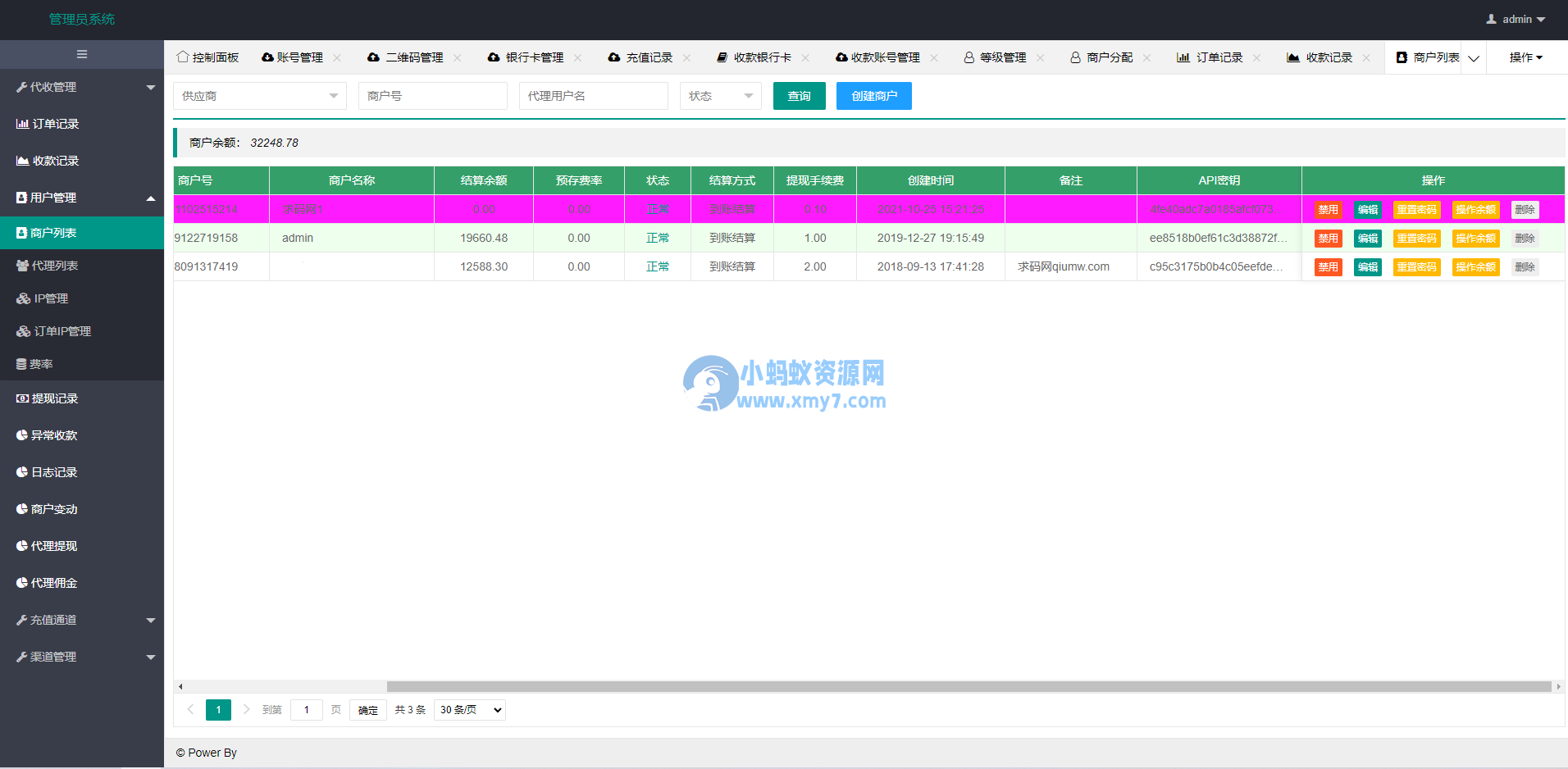 免签支付系统/USDT码商支付系统/免签聚合支付/码商商户代理支付系统-琪琪源码网