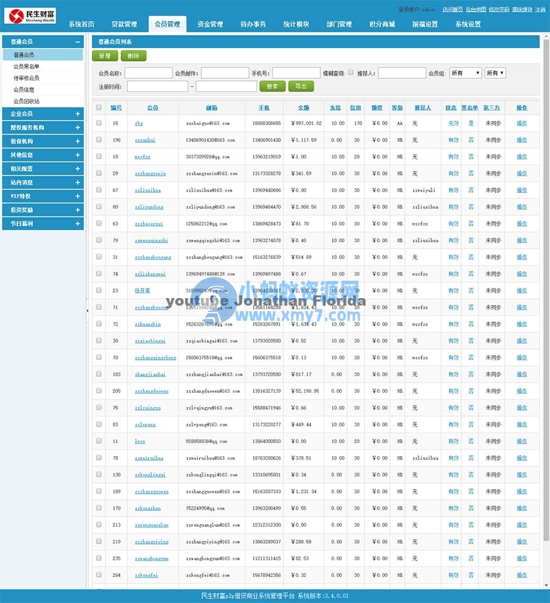方维3.4专业P2P网络贷款借贷系统投资理财平台网站源码-琪琪源码网