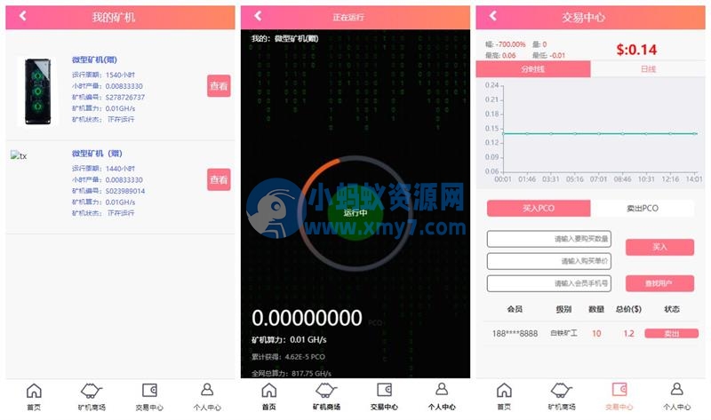 【PCO区块挖矿源码】最新区块链源码修复版+带商城+带签到功能+虚拟币源码-琪琪源码网