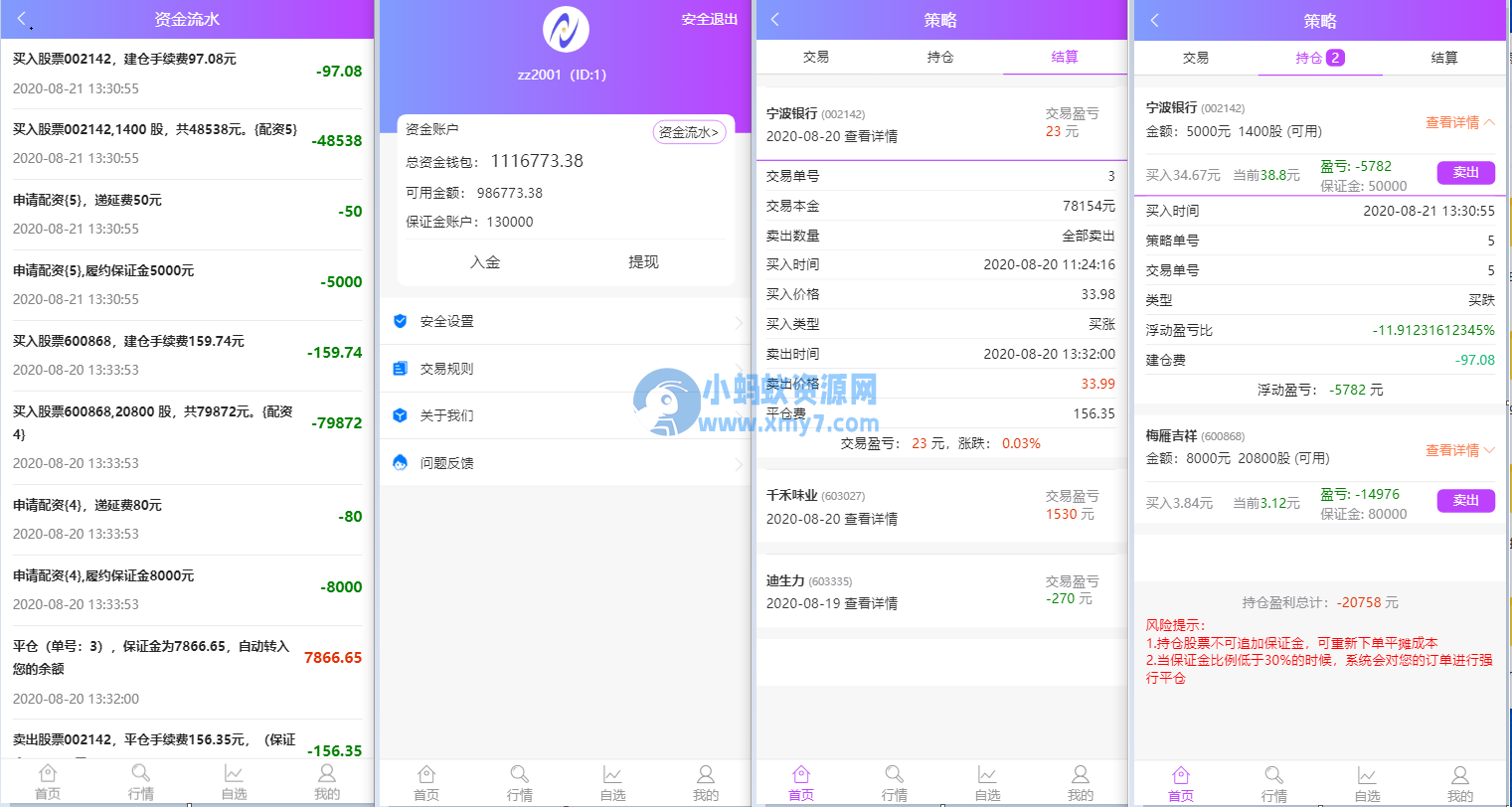 最新单手机版双融/金融系统 带静态推广官网-琪琪源码网