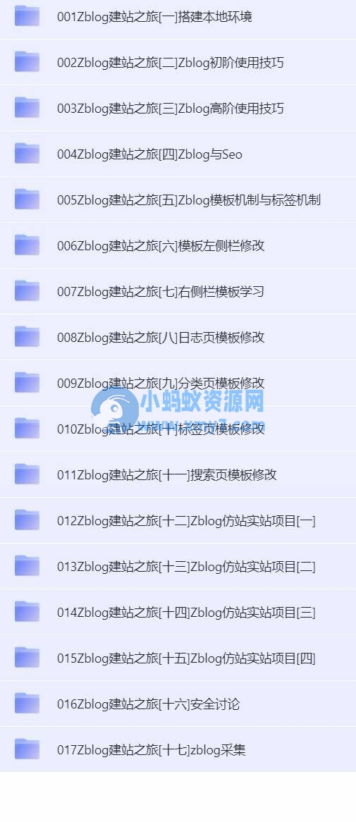 Zblog建站之旅 Zblog 教程分享 包含做模板和仿站以及采集-琪琪源码网