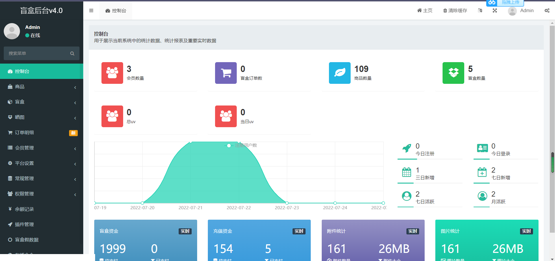 开源H5盲盒商城源码系统4.0|vue+TP5php框架开发开源网站+安装教程-琪琪源码网