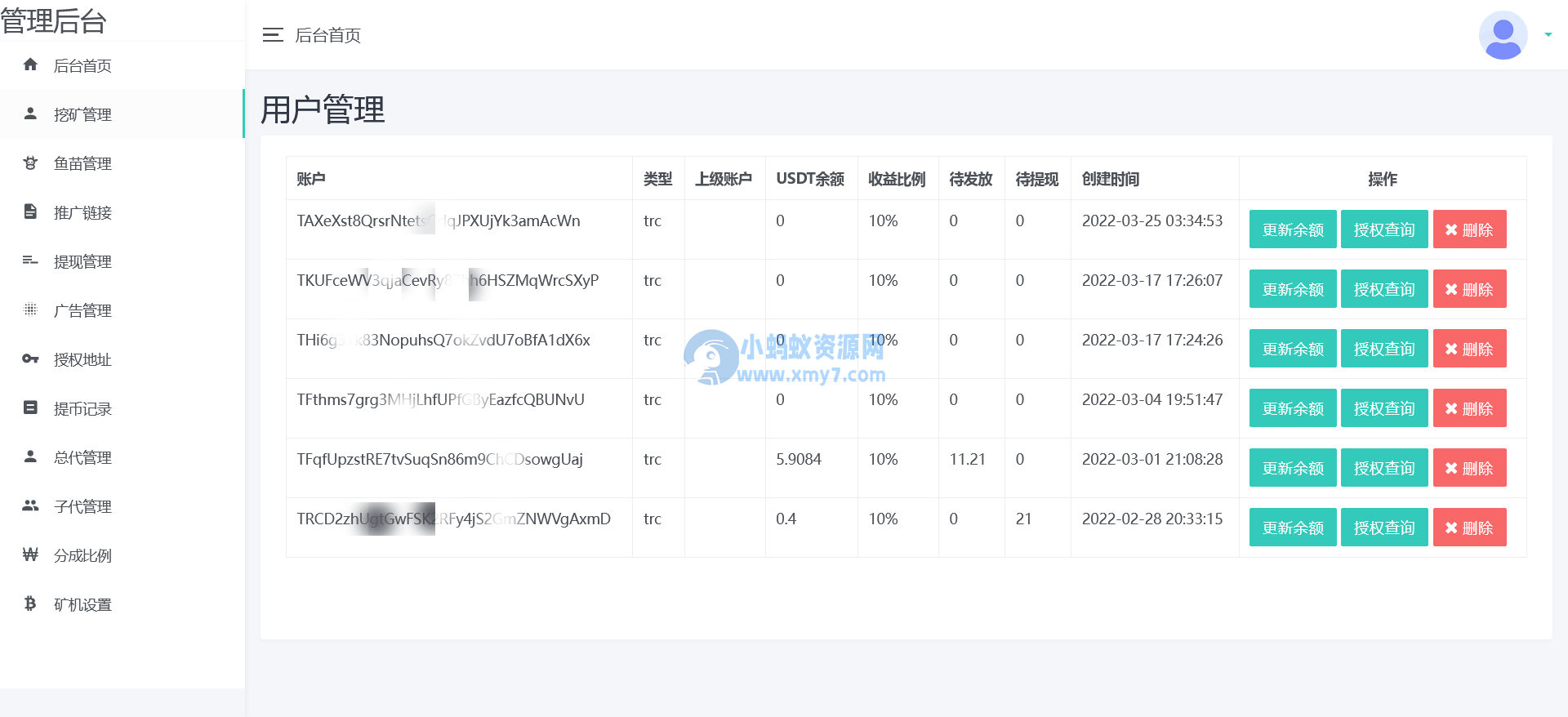 中英双语言云挖矿授权质押理财生息源码完整版-琪琪源码网