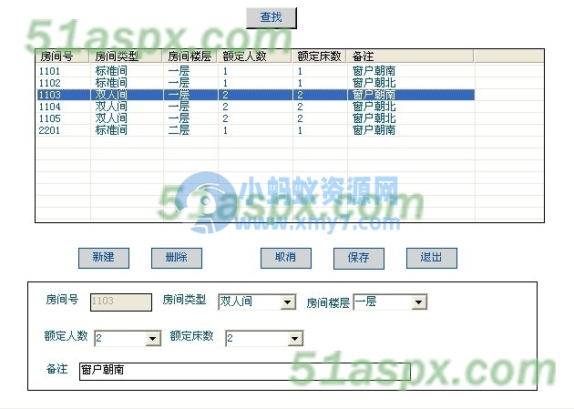 简单宾馆管理系统源码-琪琪源码网
