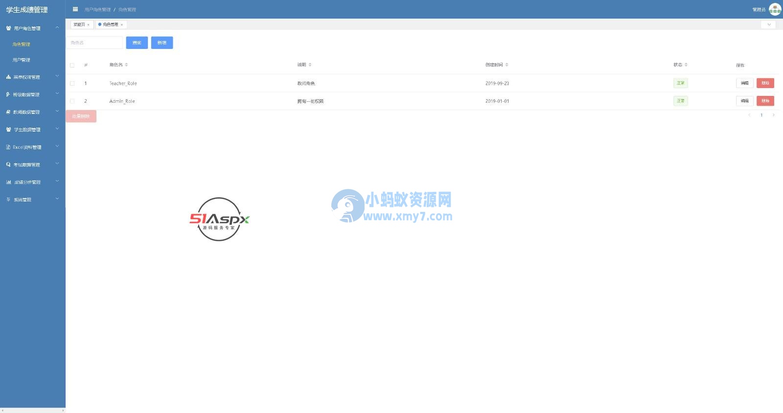 WEBAPI学生成绩管理系统-琪琪源码网