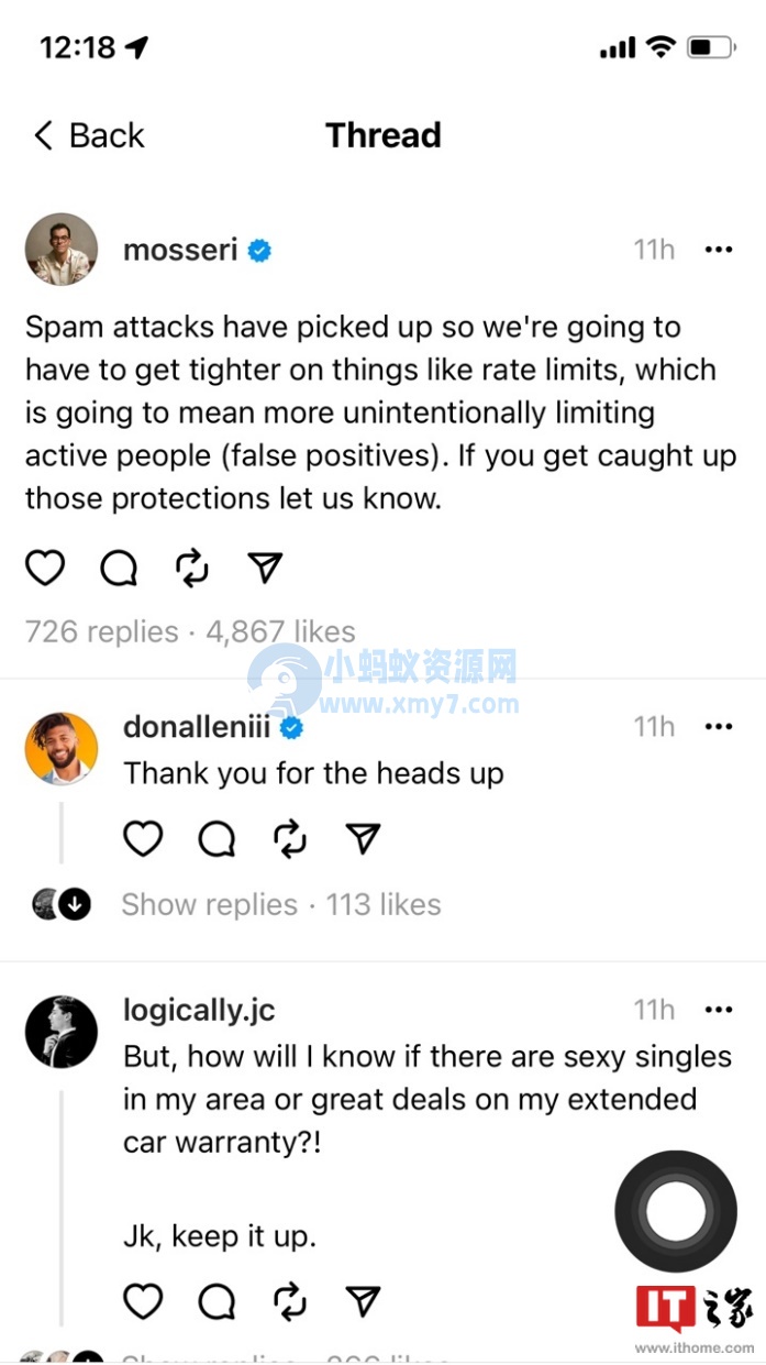 Threads 为应对垃圾内容推出“限流”功能，马斯克评价其“抄袭推特”-琪琪源码网