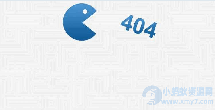 吃豆豆4040页面，动态404模板-琪琪源码网