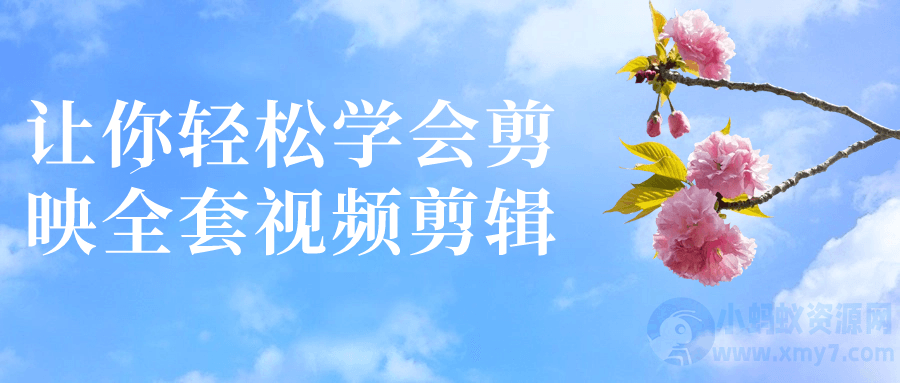 让你轻松学会剪映全套视频剪辑-琪琪源码网