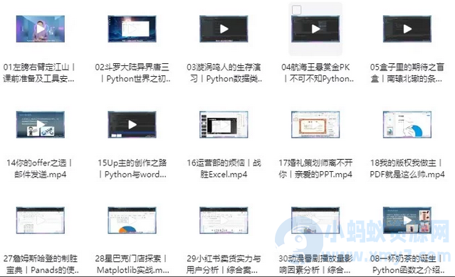 Python 零基础30天速通（小白定制版）（完结）-琪琪源码网