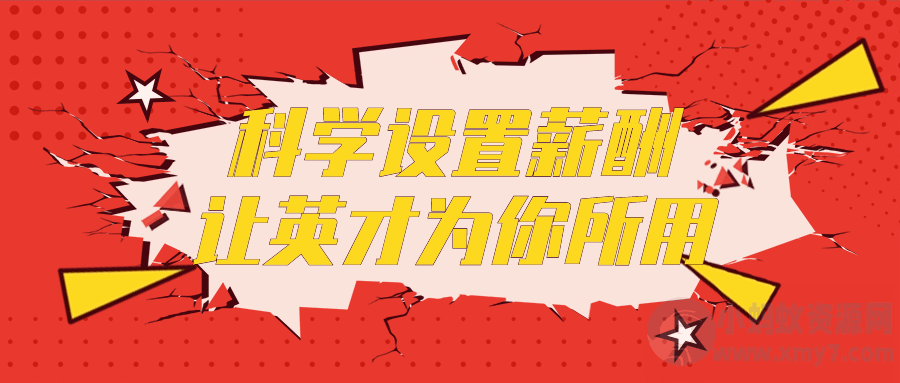科学设置薪酬让英才为你所用-琪琪源码网