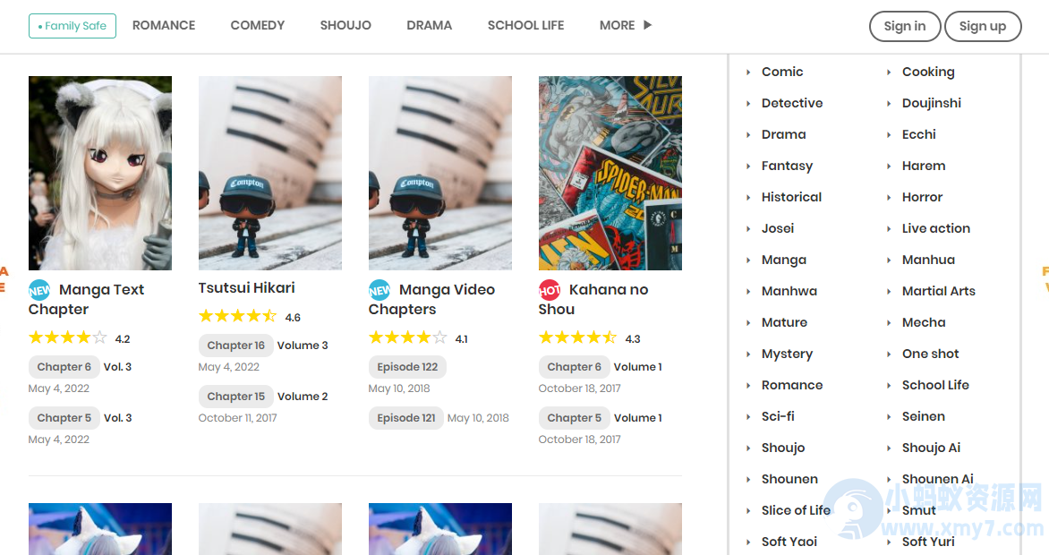 WordPress–漫画图片类主题破解版Madara v1.7.4-琪琪源码网