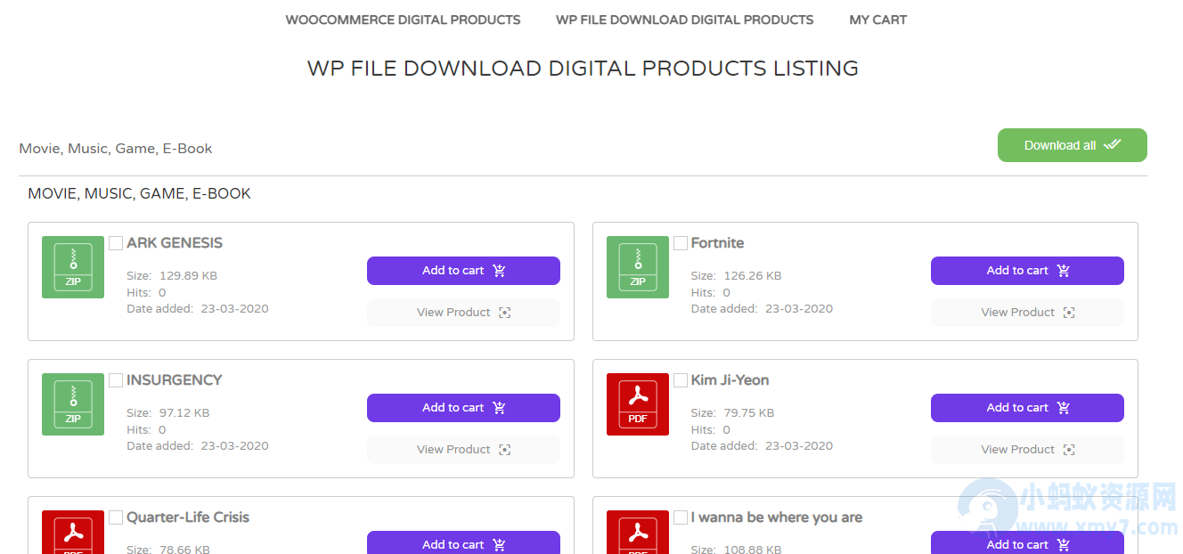 WordPress付费下载插件–WP File Download v6.0.1 破解版免费下载-琪琪源码网