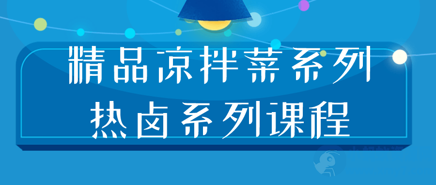 精品凉拌菜系列热卤系列课程-琪琪源码网